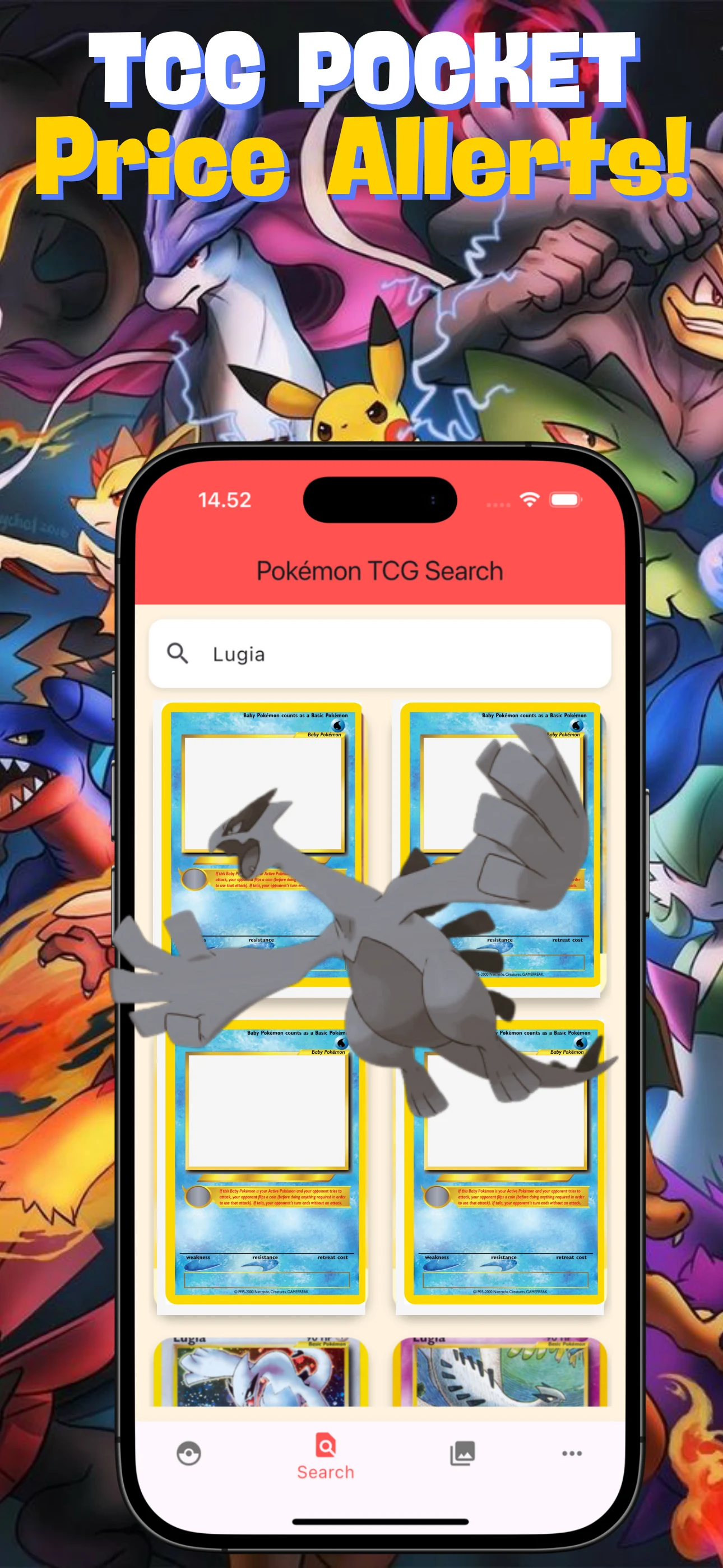 TCG Pokemon Scanner Card Value screenshot
